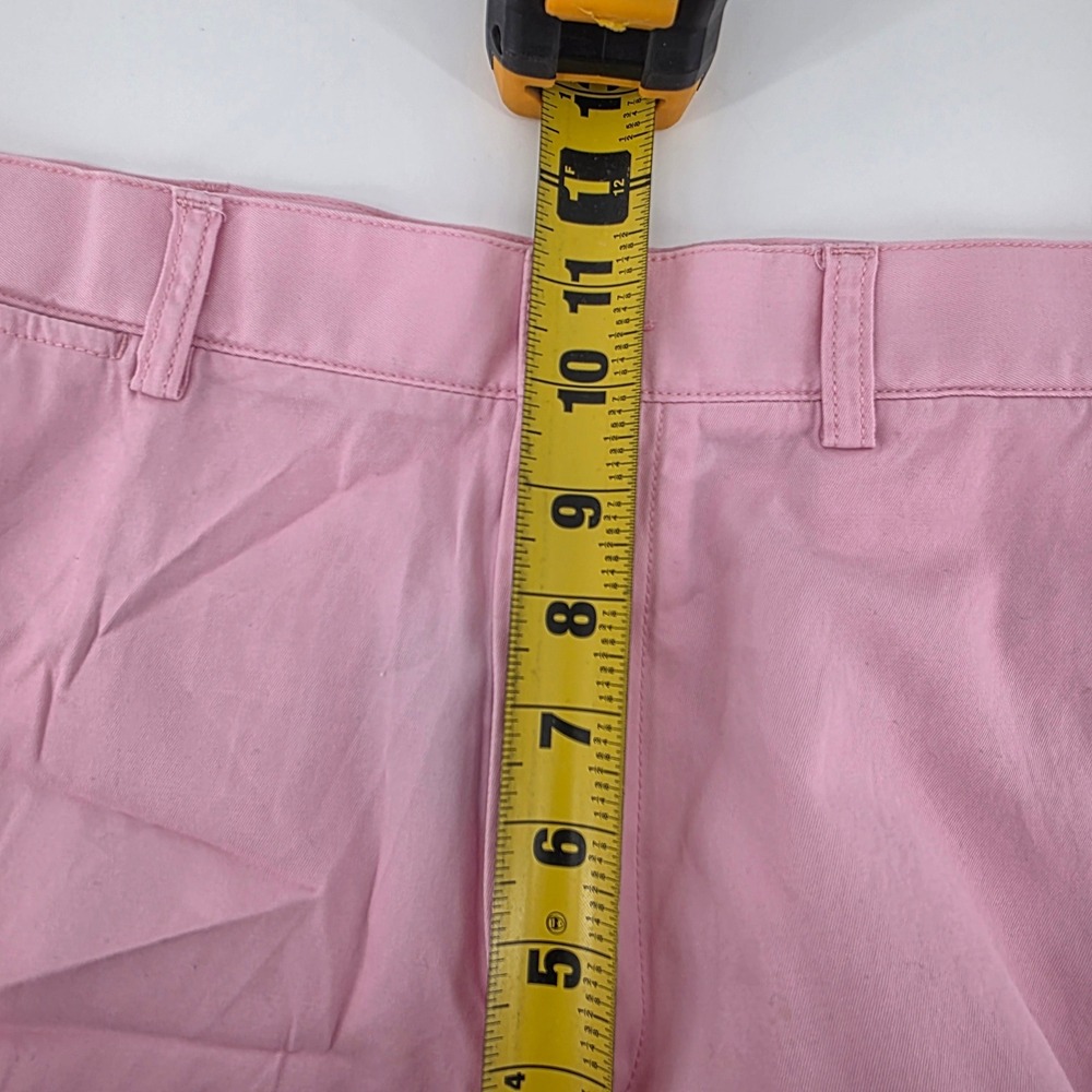 Polo Ralph Lauren Pink Chino Flat Front Shorts Mens Size 34 Preppy Golf - Picture 6 of 7